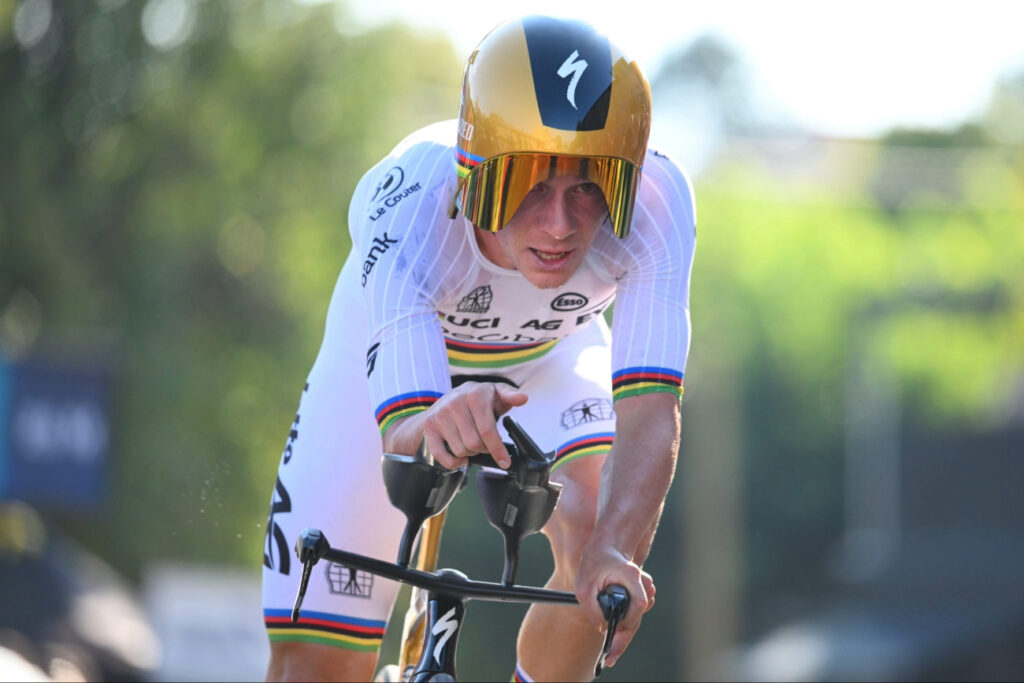 La d&eacute;monstration et le doubl&eacute; de Remco Evenepoel sur le chrono des Championnats d&rsquo;Europe 2025