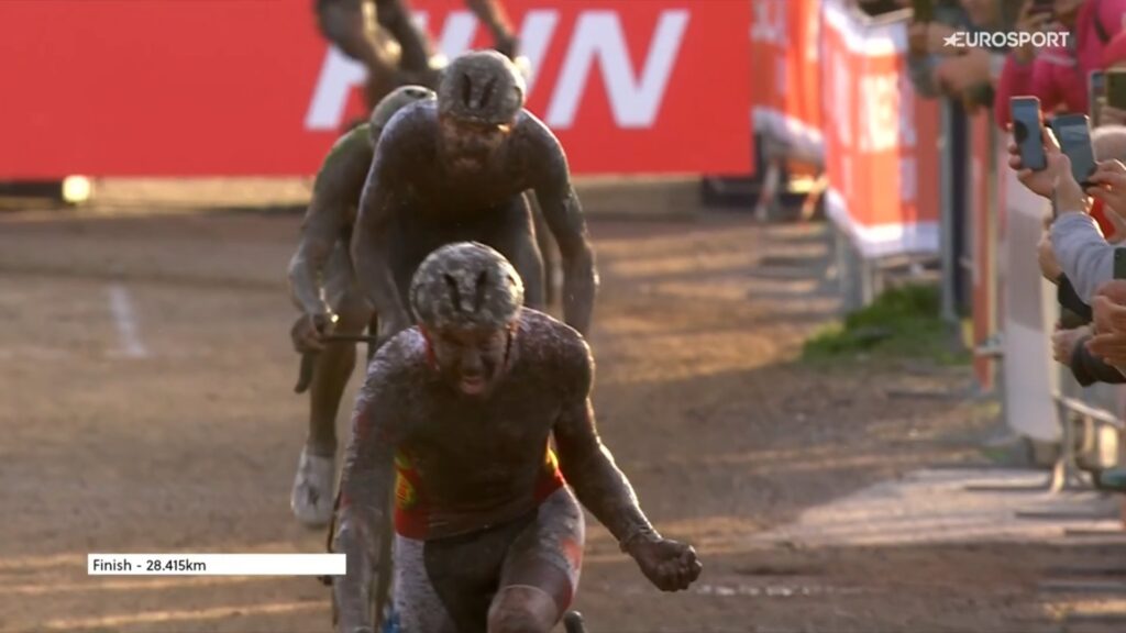 Coupe du Monde de cyclo-cross 2025-2026 &ndash; Terralba #3 : r&eacute;sultats et classement Elites Hommes, Michael Vanthourenhout 1e