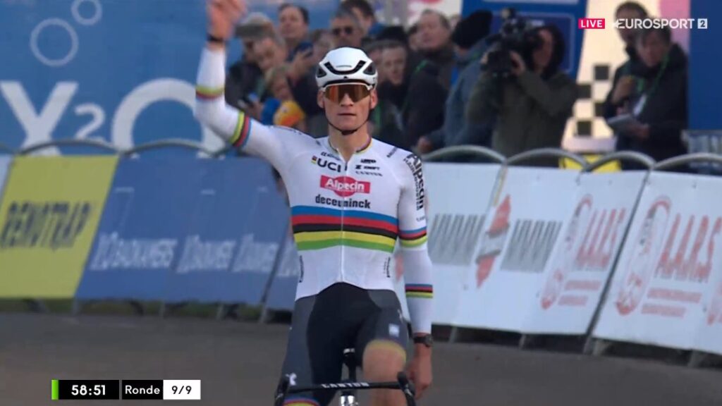 X2O Trofee 2025-2026 &ndash; Hofstade #4 : r&eacute;sultats et classement Elites Hommes, Mathieu van der Poel 1e