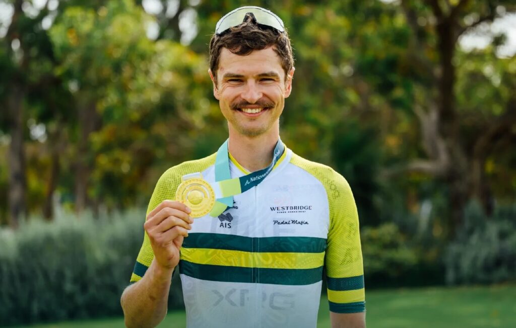 Jay Vine champion d&rsquo;Australie 2026 du contre-la-montre