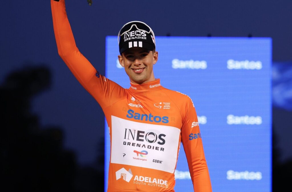 Le classement g&eacute;n&eacute;ral du Tour Down Under 2026 apr&egrave;s le prologue
