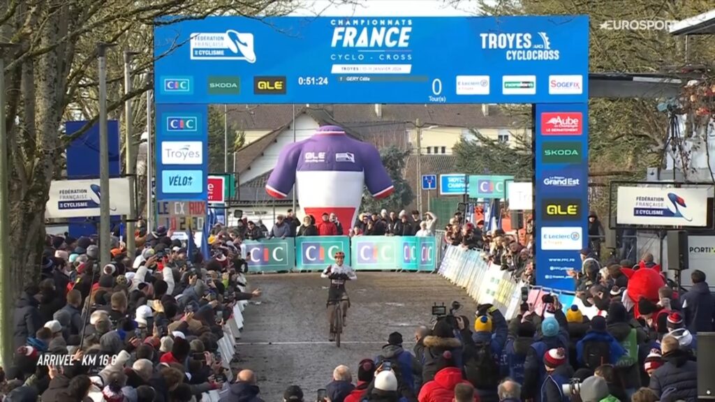C&eacute;lia Gery sacr&eacute;e sur les Championnats de France 2026 de cyclo-cross