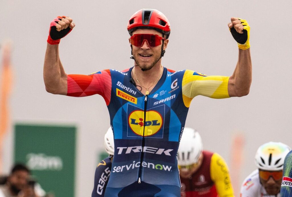Le classement complet de la 1e &eacute;tape de l&rsquo;AlUla Tour 2026 : Jonathan Milan en patron