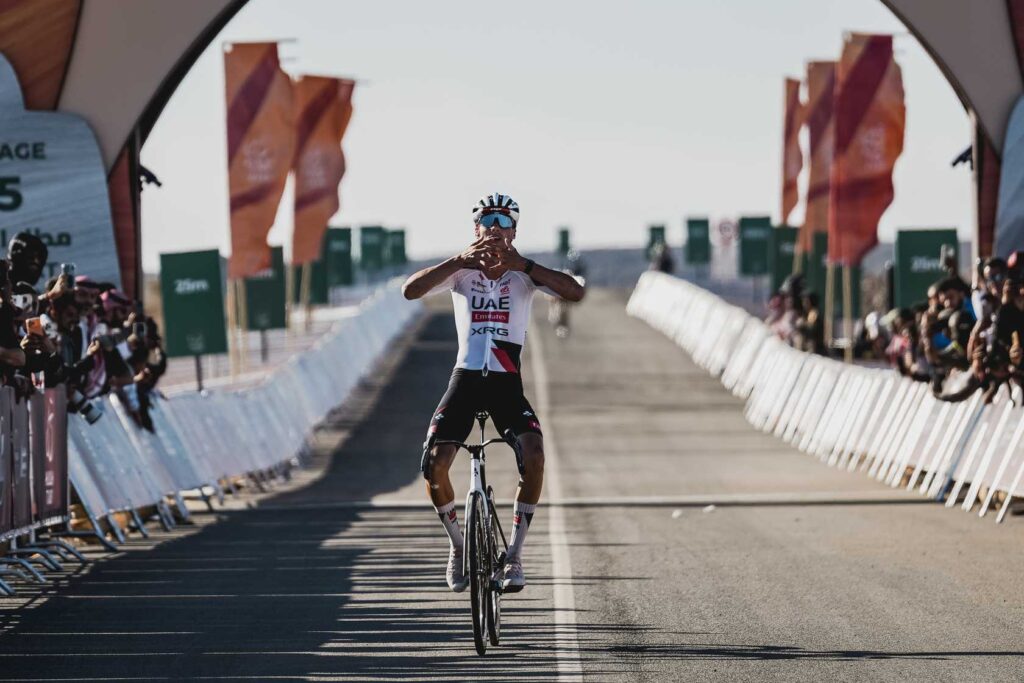 Jan Christen renverse tout sur la 5e et derni&egrave;re &eacute;tape de l&rsquo;AlUla Tour 2026 !