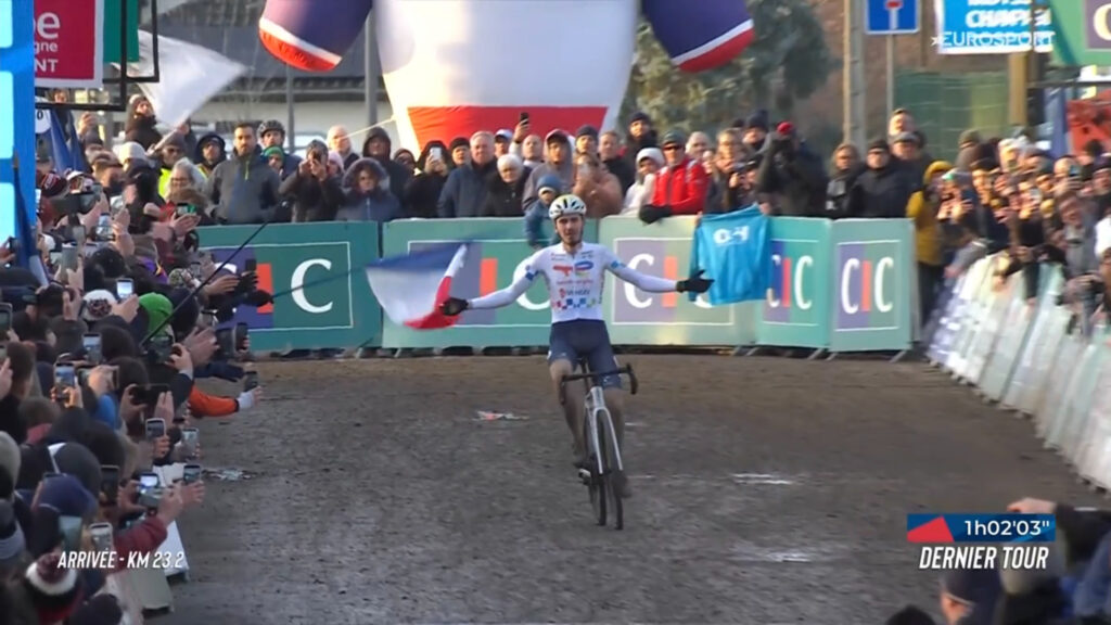 Joris Delbove titr&eacute; sur les Championnats de France 2026 de cyclo-cross
