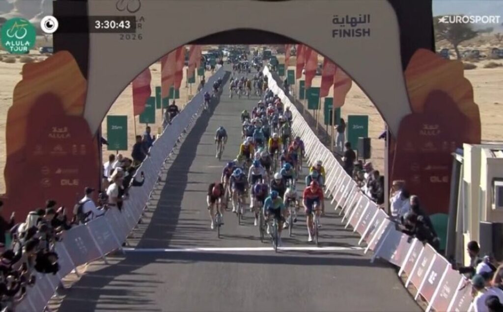 Le classement complet de la 4e &eacute;tape de l&rsquo;AlUla Tour 2026