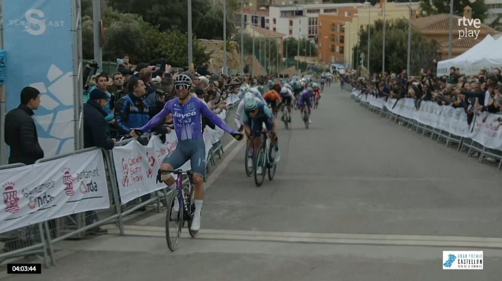 Michael Matthews au bout de l&rsquo;effort sur le Gran Premio Castellon 2026