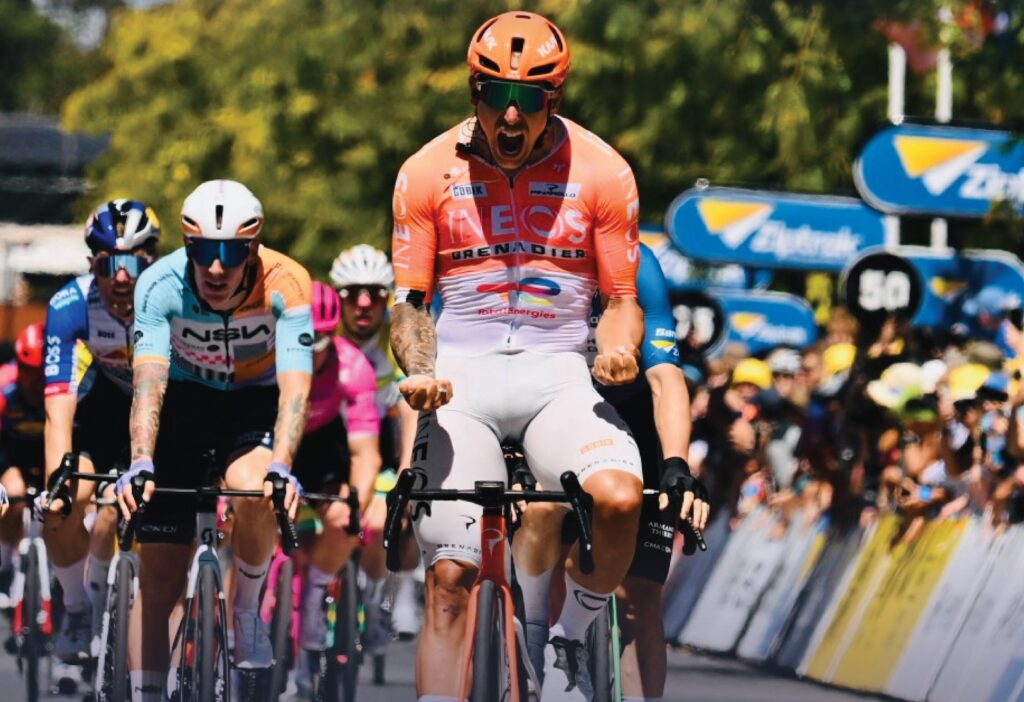 Sam Welsford d&eacute;bloque son compteur sur la 3e &eacute;tape du Tour Down Under 2026