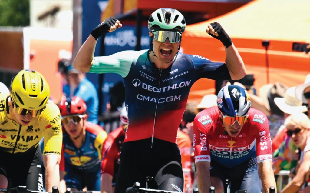 Tobias Lund Andresen le plus rapide sur la 1e &eacute;tape du Tour Down Under 2026