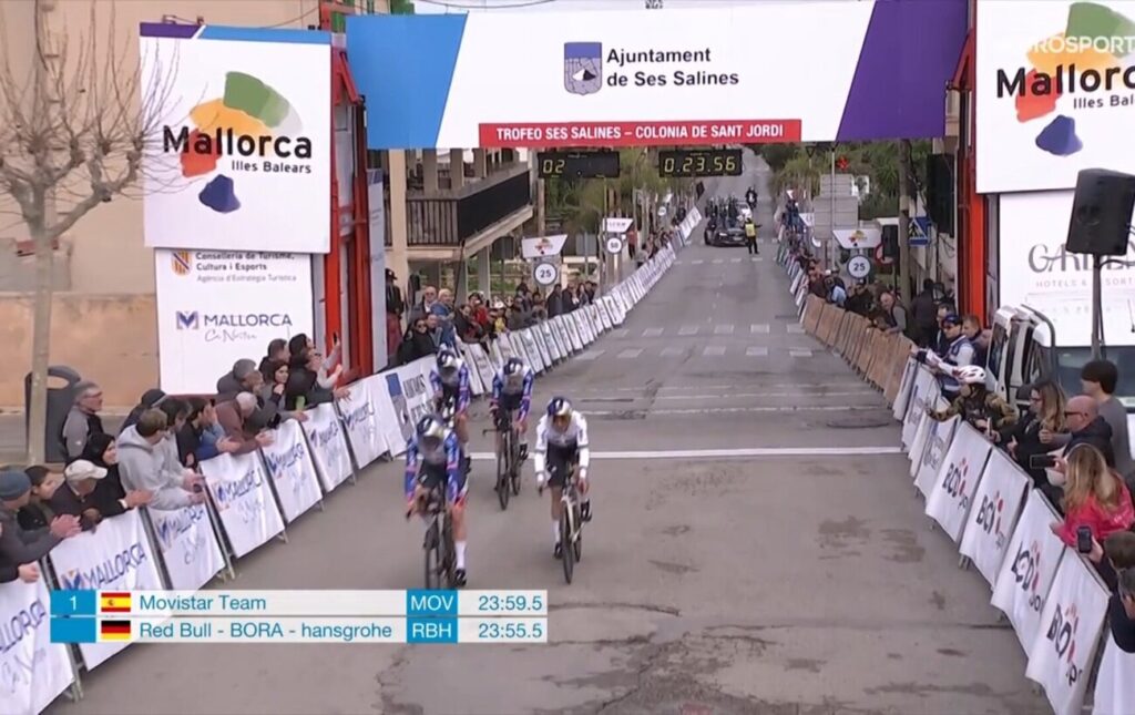 Red Bull-BORA-hansgroghe et Remco Evenepoel terrassent la concurrence sur le Trofeo Ses Salines 2026 !