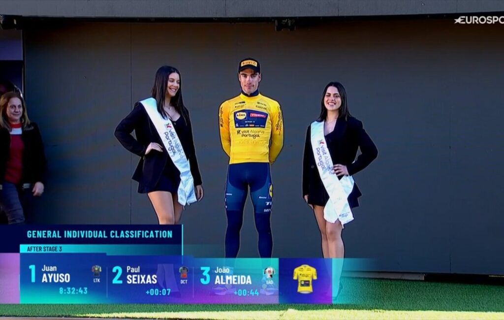 Le classement g&eacute;n&eacute;ral du Tour d&rsquo;Algarve 2026 apr&egrave;s la 3e &eacute;tape