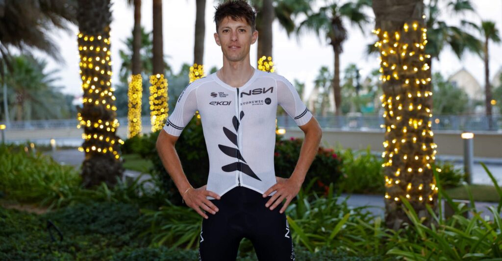 George Bennett d&eacute;voile son nouveau maillot de champion de Nouvelle-Z&eacute;lande avec NSN