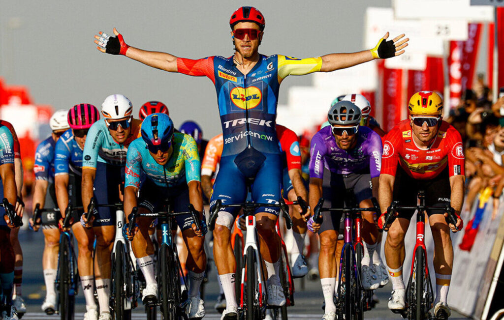 Jonathan Milan double la mise lors de la 5e &eacute;tape de l&rsquo;UAE Tour 2026