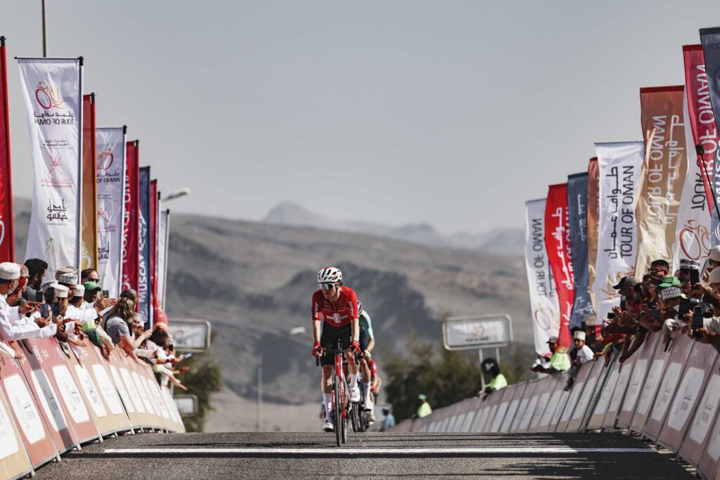 Mauro Schmid fait coup double sur la 3e &eacute;tape du Tour d&rsquo;Oman 2026