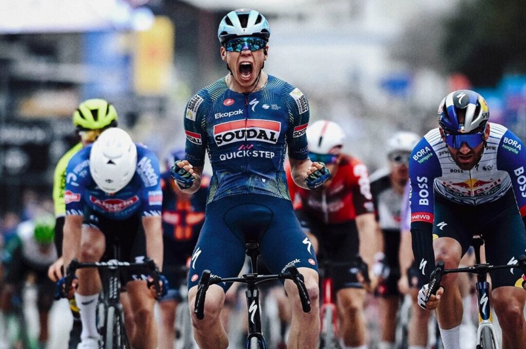 Paul Magnier le plus rapide au terme de la 1e &eacute;tape du Tour d&rsquo;Algarve 2026