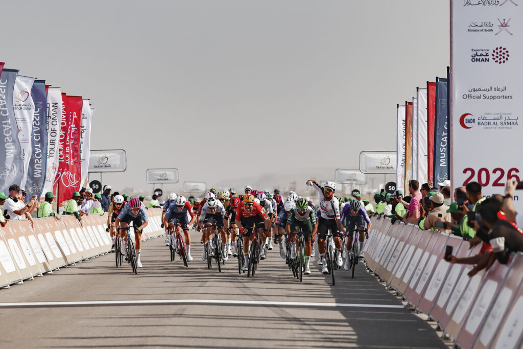 Juan Sebasti&aacute;n Molano s&rsquo;offre la 1e &eacute;tape du Tour d&rsquo;Oman 2026