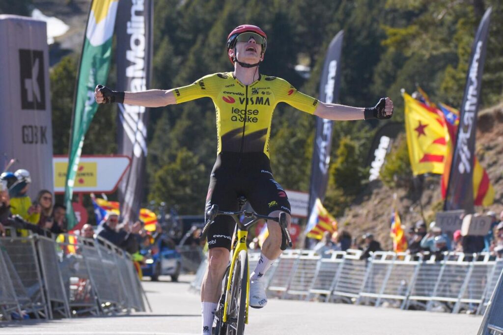 Le classement complet de la 5e &eacute;tape du Tour de Catalogne 2026
