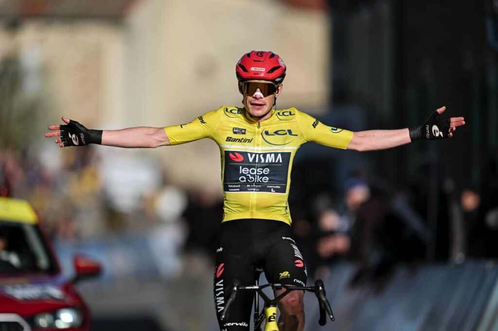 Jonas Vingegaard enfonce le clou sur la 5e &eacute;tape de Paris-Nice 2026