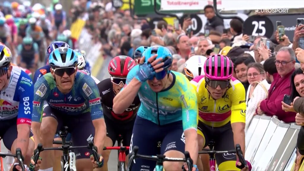 Le classement complet de la 2e &eacute;tape de Paris-Nice 2026