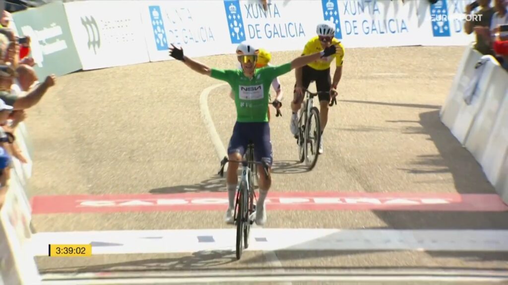 Alessandro Pinarello au sommet sur la 5e &eacute;tape d&rsquo;O Gran Cami&ntilde;o 2026