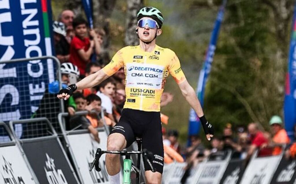 Le classement complet de la 2e &eacute;tape du Tour du Pays basque 2026