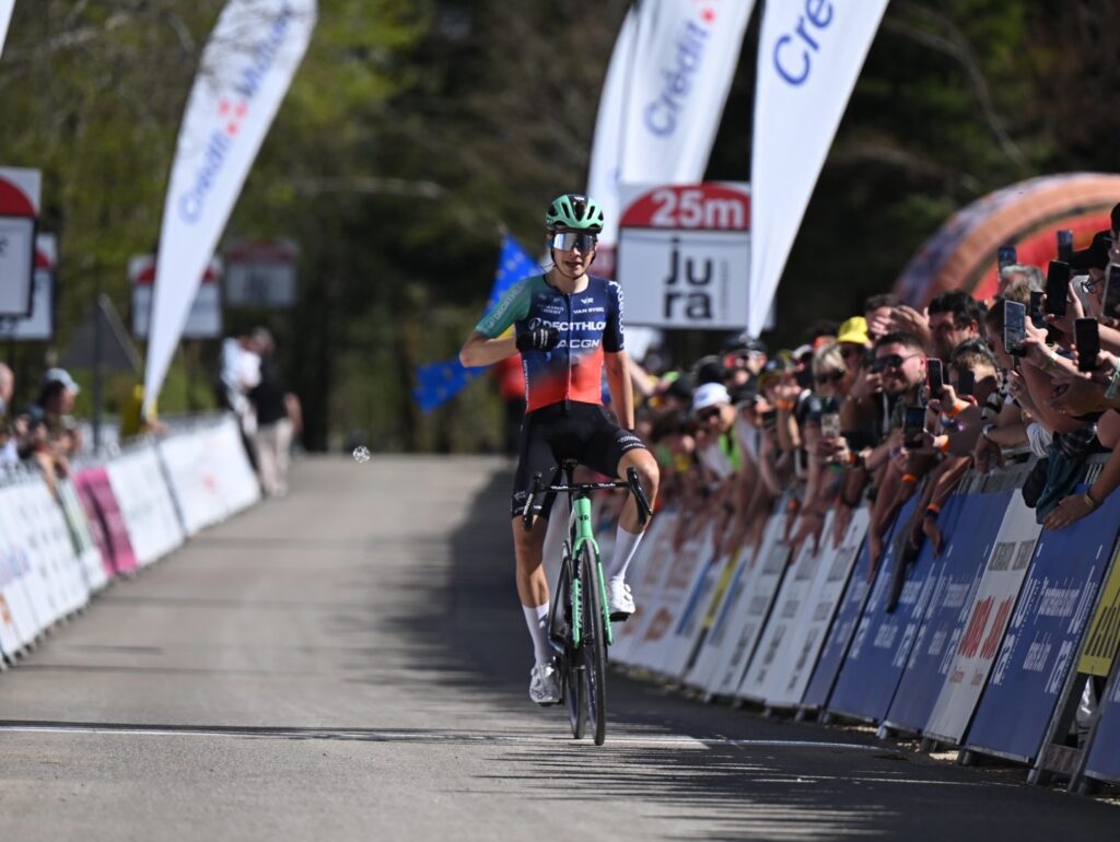 Matthew Riccitello prend sa revanche sur le Tour du Jura 2026