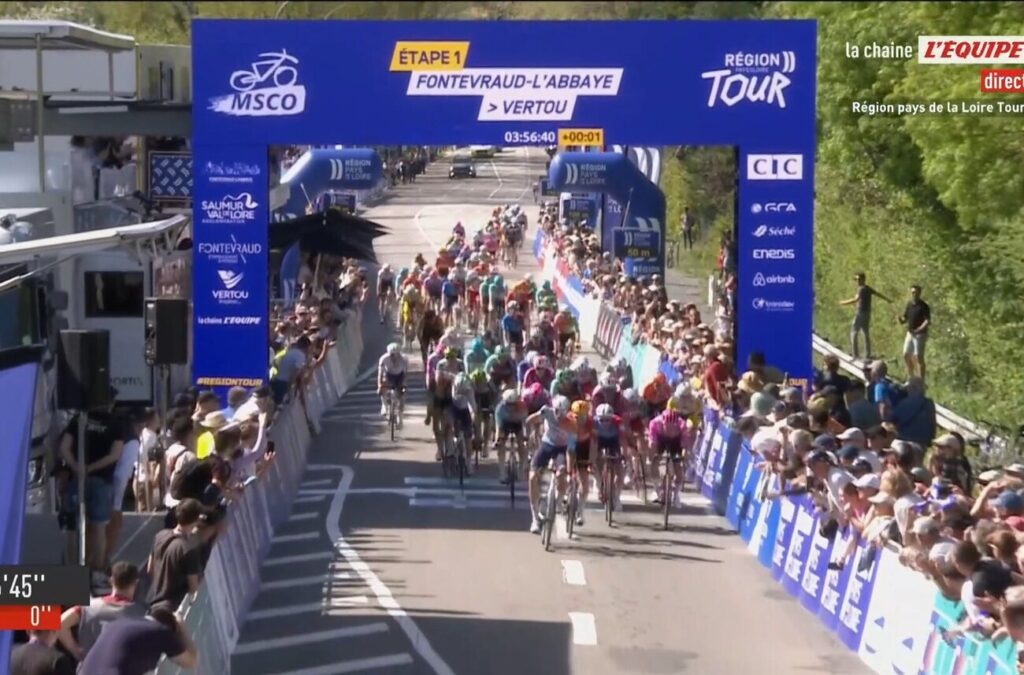 Le classement g&eacute;n&eacute;ral du R&eacute;gion Pays de la Loire Tour 2026 apr&egrave;s la 1e &eacute;tape