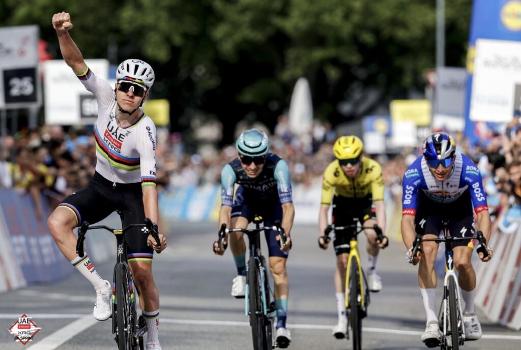 Le classement complet de la 1e &eacute;tape du Tour de Romandie 2026