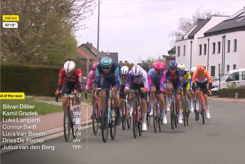 DIRECT : 13 hommes en t&ecirc;te du Tour des Flandres 2026, Mathieu van der Poel y place un de ses proches lieutenants !
