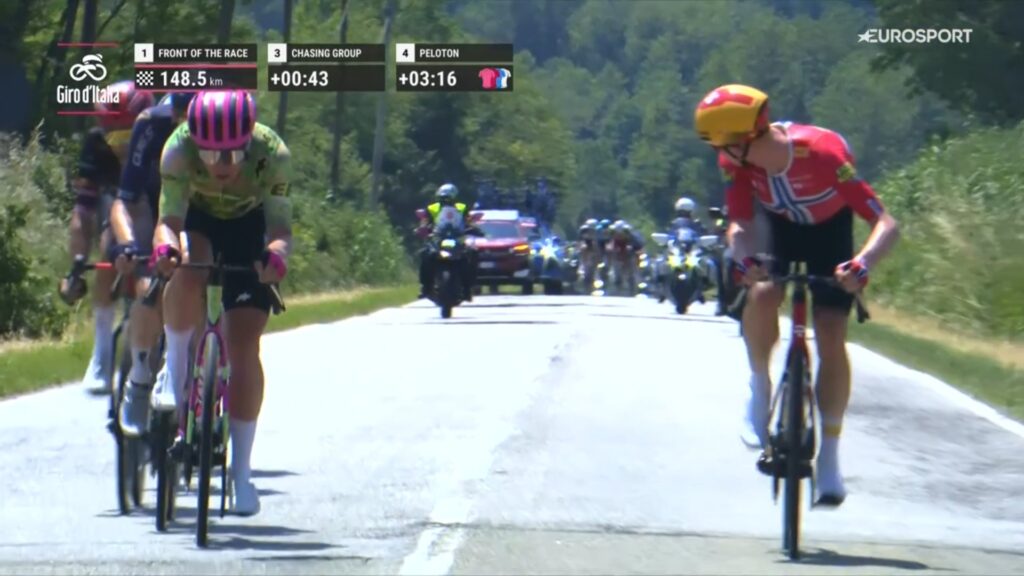 DIRECT : 15 coureurs ouvrent la route sur la 13e &eacute;tape du Giro 2026 avec un Fran&ccedil;ais