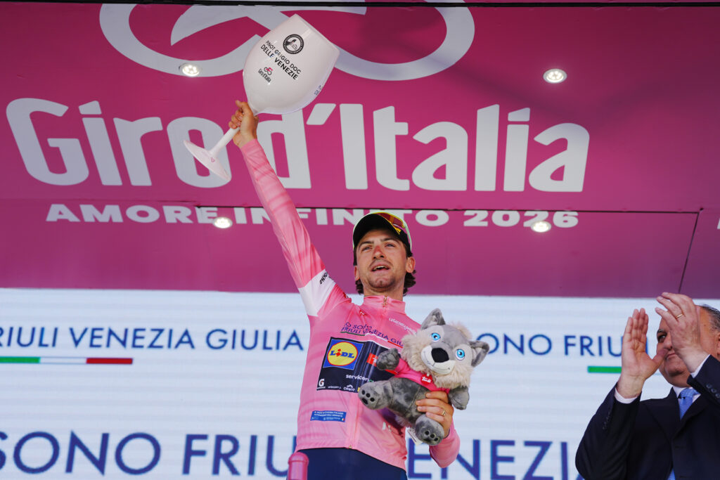 Giulio Ciccone nouveau maillot rose &agrave; l&rsquo;issue de la 4e &eacute;tape du Giro 2026 : &laquo;&nbsp;J&rsquo;en r&ecirc;ve depuis mon enfance&nbsp;&raquo;