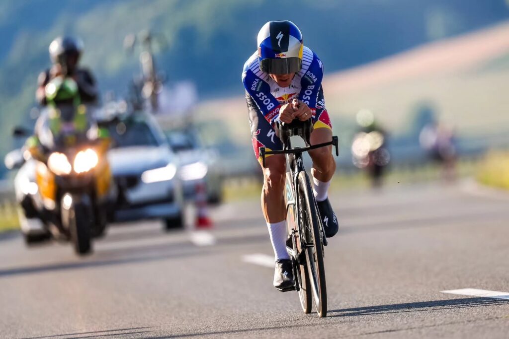 Primoz Roglic sacr&eacute; champion de Slov&eacute;nie du contre-la-montre 2026