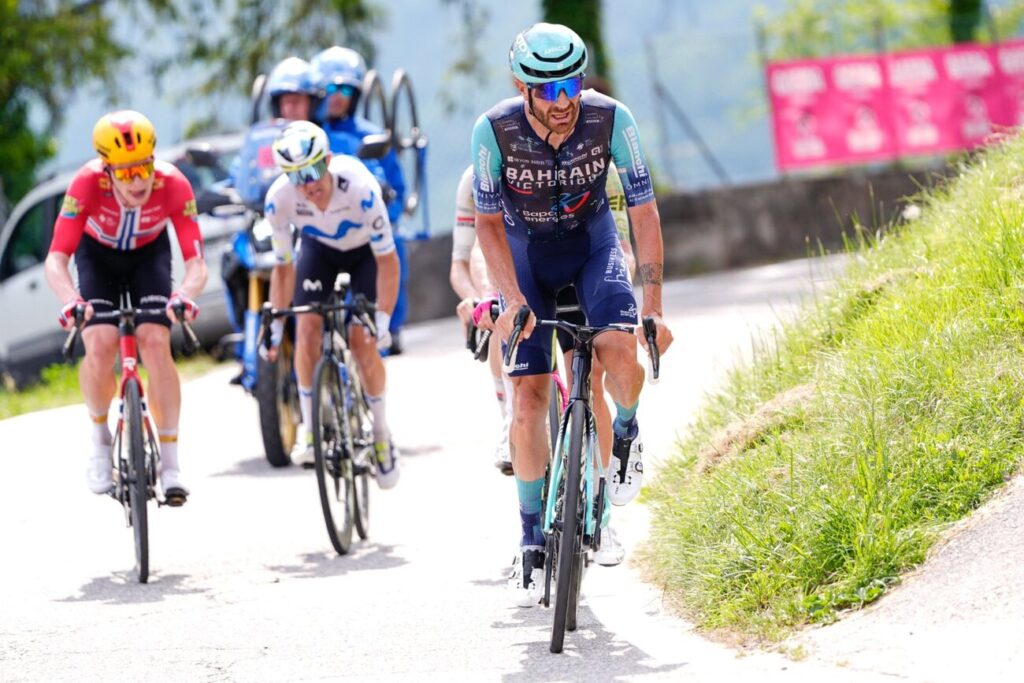 Damiano Caruso, coureur aujourd&rsquo;hui et directeur sportif chez Bahrain-Victorious en 2027