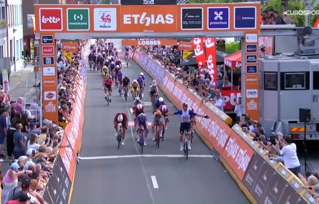 Le classement complet de la 1e &eacute;tape du Tour de Wallonie 2026
